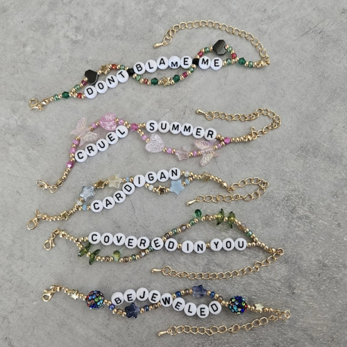 💖 Lover Links – Adjustable Swiftie Bracelets 💖