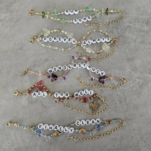 💖 Lover Links – Adjustable Swiftie Bracelets 💖