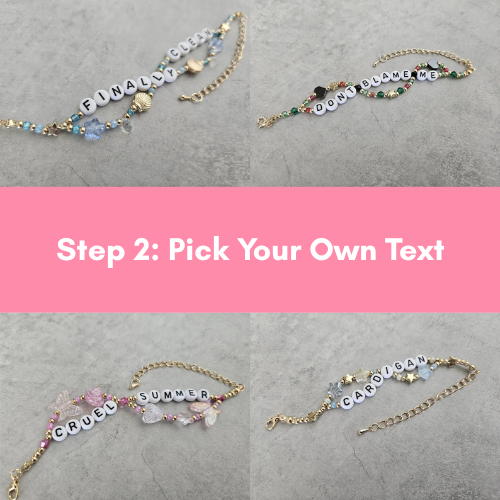 💖 Lover Links – Adjustable Swiftie Bracelets 💖