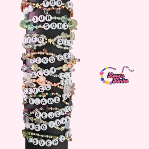 💖 Lover Links – Adjustable Swiftie Bracelets 💖